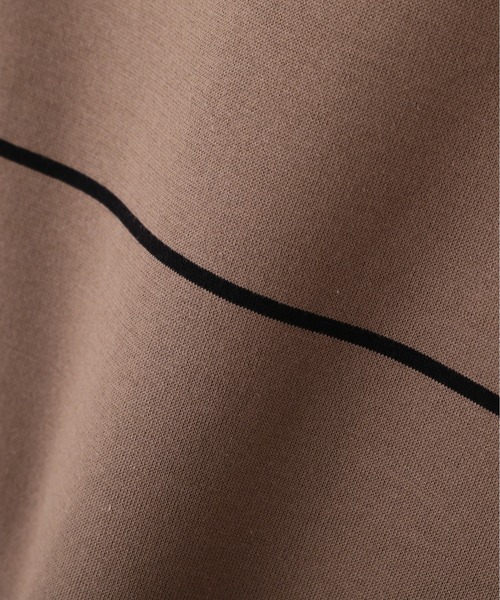 MARGARET HOWELL(マーガレットハウエル)の「FINE COTTON STRIPE JERSEY(Tシャツ/カットソー・メンズ・モカ・MEDIUM/LARGE)」の3枚目の写真