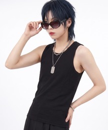 A'GEM/9 × .kom 『BENUSTA/ベヌスタ 』ベーシックリブタンクトップ