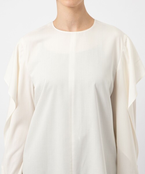 AKIRANAKA(アキラナカ)の「【AKIRANAKA/アキラナカ】別注 Jesusa drape sleeve PO WH(シャツ/ブラウス・レディース・ホワイト・2)」の6枚目の写真