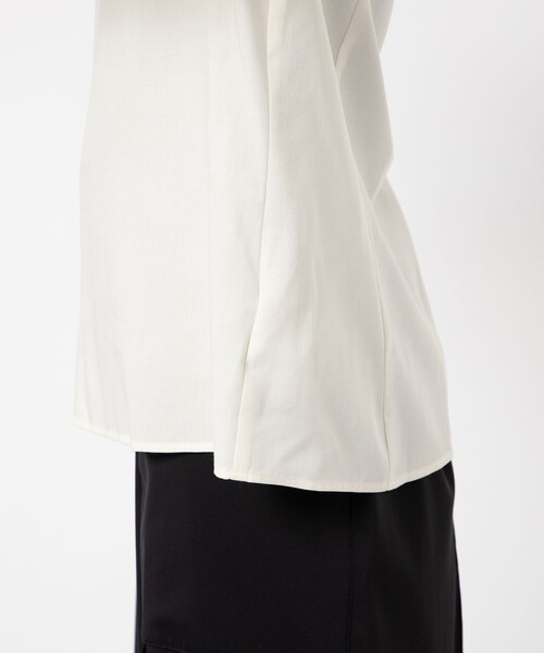 AKIRANAKA(アキラナカ)の「【AKIRANAKA/アキラナカ】別注 Jesusa drape sleeve PO WH(シャツ/ブラウス・レディース・ホワイト・2)」の10枚目の写真