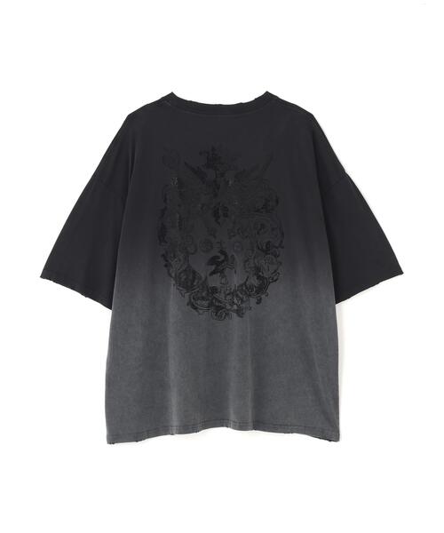 DANKE SCHON(ダンケシェーン)の「DankeSchon/ダンケシェーン/GRADATION RHINESTONE BIRD(Tシャツ/カットソー・レディース・ブラウン/ブラック・M/L)」の7枚目の写真