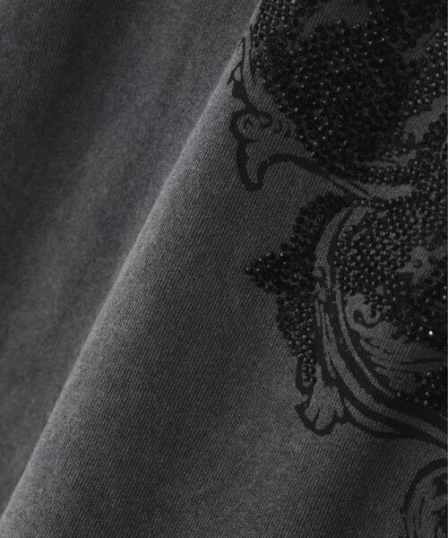DANKE SCHON(ダンケシェーン)の「DankeSchon/ダンケシェーン/GRADATION RHINESTONE BIRD(Tシャツ/カットソー・レディース・ブラウン/ブラック・M/L)」の8枚目の写真