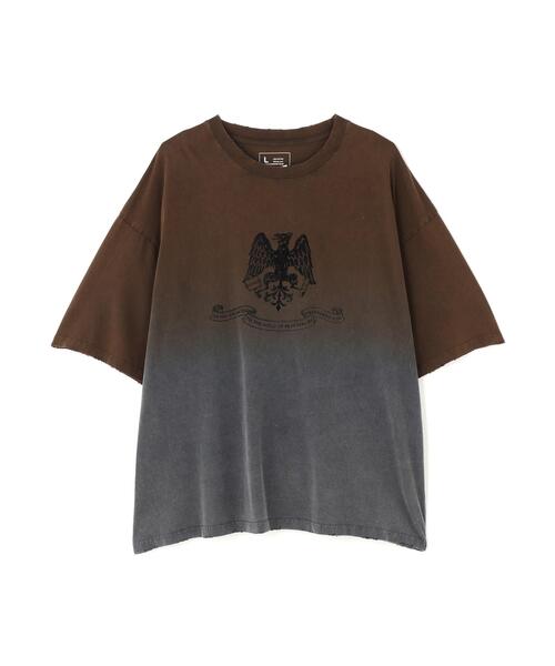 DANKE SCHON(ダンケシェーン)の「DankeSchon/ダンケシェーン/GRADATION RHINESTONE BIRD(Tシャツ/カットソー・レディース・ブラウン/ブラック・M/L)」の13枚目の写真