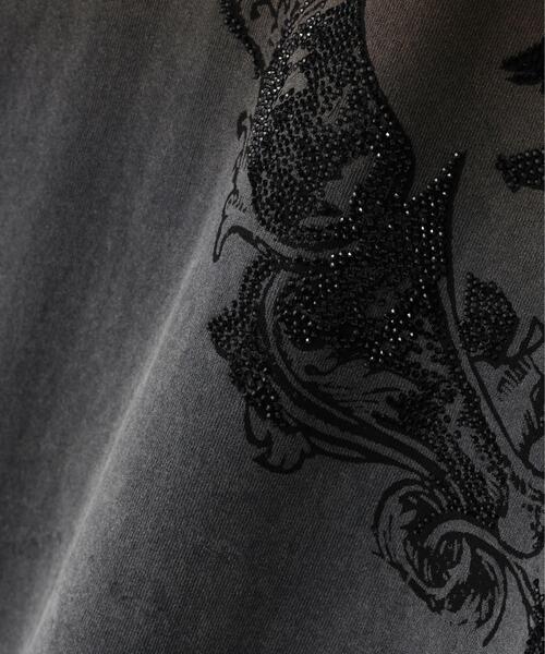 DANKE SCHON(ダンケシェーン)の「DankeSchon/ダンケシェーン/GRADATION RHINESTONE BIRD(Tシャツ/カットソー・レディース・ブラウン/ブラック・M/L)」の18枚目の写真