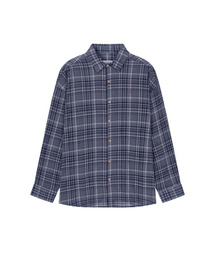 OCHERS（オーカーズ）の「チェックシャツ No.0004 ハンリバー ネイビー（シャツ/ブラウス）」