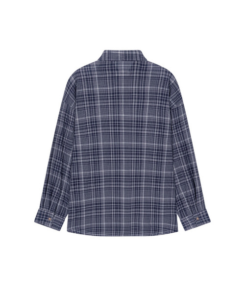 OCHERS(オーカーズ)の「チェックシャツ No.0004 ハンリバー ネイビー(シャツ/ブラウス・メンズ・その他・1/2)」の2枚目の写真