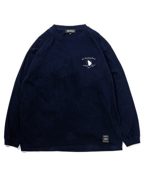 430(フォーサーティ)の「mlt5799-WOLF L-S TEE ロングスリーブTシャツ(26-200)(Tシャツ/カットソー・メンズ・ブラック/ホワイト/アッシュ/ネイビー/スミクロ/グリーン・1/2/3/0)」の7枚目の写真