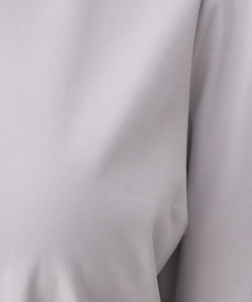 index(インデックス)の「【接触冷感/UVケア】パール調ネックタックスリーブトップス《洗濯機OK/6col》(Tシャツ/カットソー・レディース・ネイビー/オフホワイト/ライトイエロー系/グレー/ピンク系1/ベージュ系その他7・40/42/38/36)」の8枚目の写真