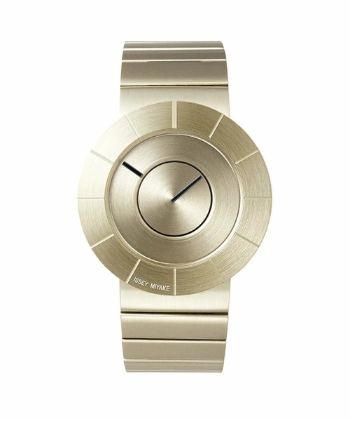 ISSEY MIYAKE(イッセイミヤケ)の「【ISSEY MIYAKE WATCH/イッセイミヤケウォッチ】TO Designed by Tokujin Yoshioka / NY0N005(アナログ腕時計・メンズ・ゴールド・FREE)」の1枚目の写真