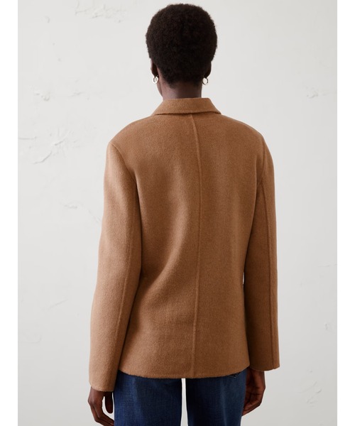 BANANA REPUBLIC FACTORY STORE(バナナリパブリック ファクトリーストア)の「BANANA REPUBLIC FACTORY STORE ダブルフェイスブレザー(その他アウター・レディース・ベージュ・XS/L/M/S)」の3枚目の写真