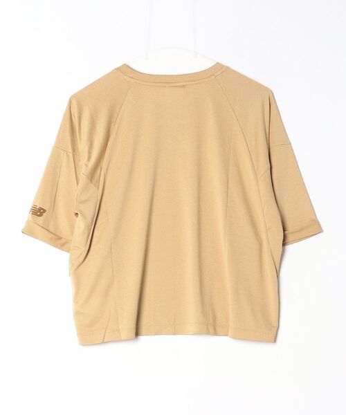 NEW BALANCE(ニューバランス)の「New Balance ニューバランス NBロゴTシャツ(Tシャツ/カットソー・レディース・ダークグレー/ブラウン/スモークピンク・S/XL/L/M)」の9枚目の写真