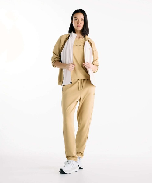 NEW BALANCE(ニューバランス)の「New Balance ニューバランス NBロゴTシャツ(Tシャツ/カットソー・レディース・ダークグレー/ブラウン/スモークピンク・S/XL/L/M)」の5枚目の写真