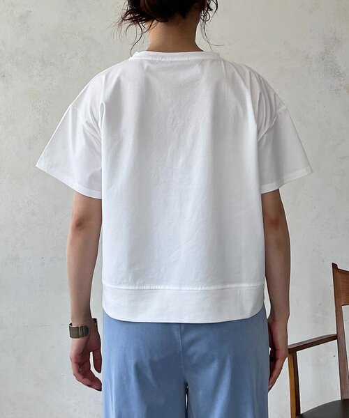 un dix cors(アンディコール)の「ART柄TEE(Tシャツ/カットソー・レディース・グレー/パープル/ブラック/ホワイト・FREE)」の13枚目の写真