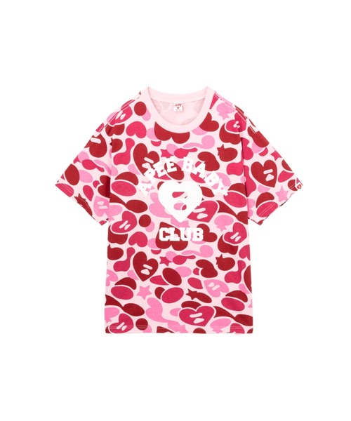 APEE BY A BATHING APE(エイピーバイアベイシングエイプ)の「APEE PATTERN PRINTED TEE #4(Tシャツ/カットソー・レディース・ピンク/ブルー・SMALL/X-SMALL)」の2枚目の写真