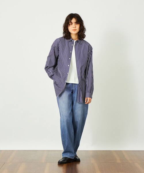 MACKINTOSH PHILOSOPHY(マッキントッシュ フィロソフィー)の「GREY LABEL レギュラーカラーシャツTHOMAS MASON製(シャツ/ブラウス・レディース・ブルー/ブルー系その他7/ブルー系その他3・2/4/6)」の11枚目の写真