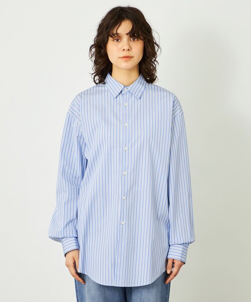 MACKINTOSH PHILOSOPHY(マッキントッシュ フィロソフィー)の「GREY LABEL レギュラーカラーシャツTHOMAS MASON製(シャツ/ブラウス・レディース・ブルー/ブルー系その他7/ブルー系その他3・2/4/6)」の12枚目の写真