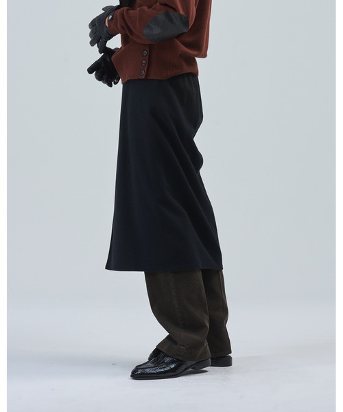 BED J.W. FORD（ベッドフォード）の「Lap robe ver.2（スカート・メンズ・ブラック/イエロー/ブラック×ホワイト・0）」の12枚目の写真