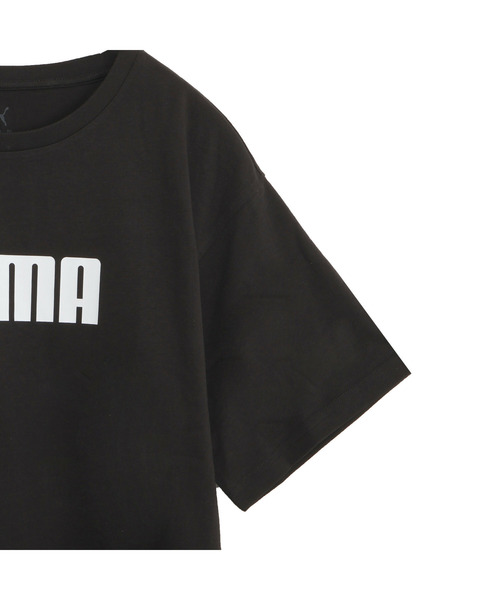 PUMA（プーマ）の「PUMA プーマ ウィメンズ ESS ロゴ リラックスド 半袖 Tシャツ（Tシャツ/カットソー・レディース・ホワイト/ブラック系その他・X-SMALL/MEDIUM/SMALL/LARGE）」の4枚目の写真