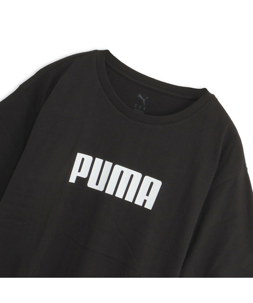 PUMA（プーマ）の「PUMA プーマ ウィメンズ ESS ロゴ リラックスド 半袖 Tシャツ（Tシャツ/カットソー・レディース・ホワイト/ブラック系その他・X-SMALL/MEDIUM/SMALL/LARGE）」の6枚目の写真