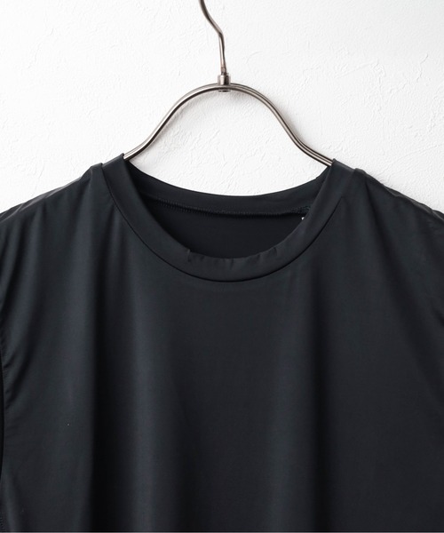 Dickies(ディッキーズ)の「【es】【Dickies】冷感インナークルー(Tシャツ/カットソー・メンズ・ブラック・LARGE/MEDIUM)」の4枚目の写真