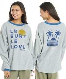 BILLABONG ウィメンズ SURF CAMP LE SURF LE LOVE LS TEE ロンT 【2026年秋冬モデル】/ビラボンワッフル長袖ロンT