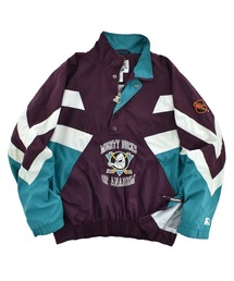 STARTER（スターター）の「【USED】90’s Reebok “NHL Anaheim Mighty Ducks” ナイロン トラックプルオーバー（ナイロンジャケット）」