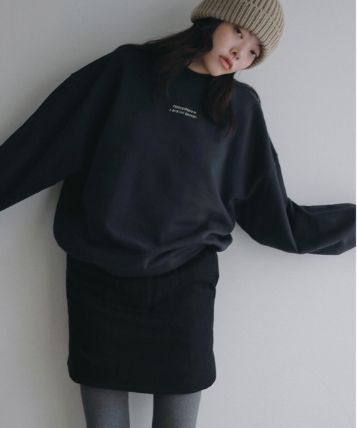 anuke(アンヌーク)の「Padding Mini Skirt(スカート・レディース・ブラック/ブラウン・36inch/38inch)」の1枚目の写真