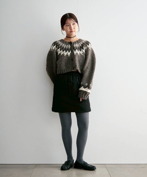 anuke(アンヌーク)の「Padding Mini Skirt(スカート・レディース・ブラック/ブラウン・36inch/38inch)」の3枚目の写真