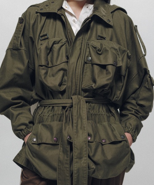 KEISUKEYOSHIDA(ケイスケヨシダ)の「Dolman Mountain Jacket(ブルゾン・レディース・ブラック・FREE)」の12枚目の写真