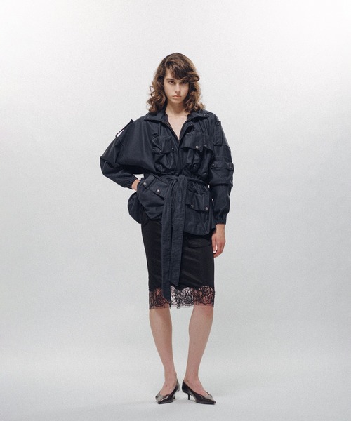 KEISUKEYOSHIDA(ケイスケヨシダ)の「Dolman Mountain Jacket(ブルゾン・レディース・ブラック・FREE)」の5枚目の写真