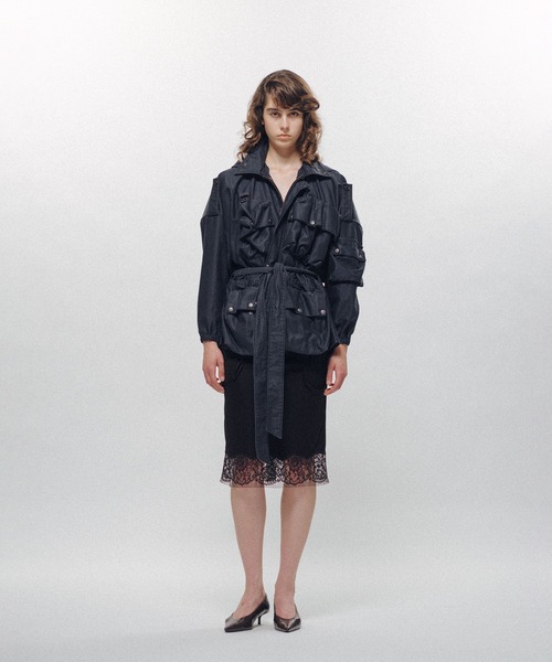 KEISUKEYOSHIDA(ケイスケヨシダ)の「Dolman Mountain Jacket(ブルゾン・レディース・ブラック・FREE)」の2枚目の写真