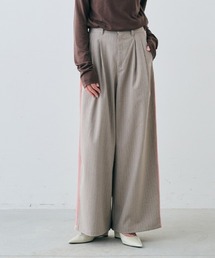 MEDE19F サイドラインストライプパンツ