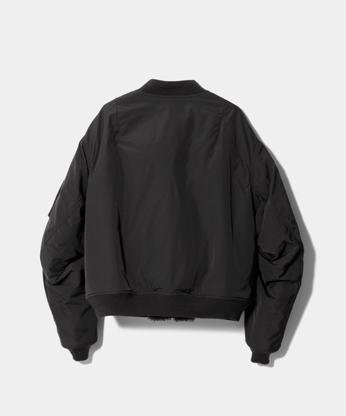 beautiful people(ビューティフルピープル)の「PERTEX twill reversible MA-1 blouson(MA-1・レディース・ブラック/ブラウン・40/36/38)」の3枚目の写真