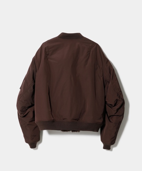 beautiful people(ビューティフルピープル)の「PERTEX twill reversible MA-1 blouson(MA-1・レディース・ブラック/ブラウン・40/36/38)」の13枚目の写真