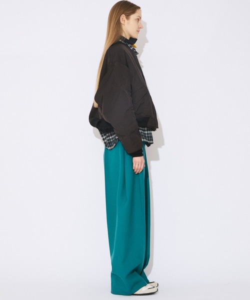 beautiful people(ビューティフルピープル)の「PERTEX twill reversible MA-1 blouson(MA-1・レディース・ブラック/ブラウン・40/36/38)」の7枚目の写真