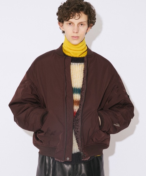 beautiful people(ビューティフルピープル)の「PERTEX twill reversible MA-1 blouson(MA-1・レディース・ブラック/ブラウン・40/36/38)」の15枚目の写真
