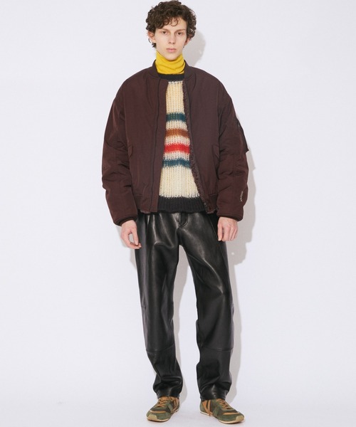 beautiful people(ビューティフルピープル)の「PERTEX twill reversible MA-1 blouson(MA-1・レディース・ブラック/ブラウン・40/36/38)」の16枚目の写真