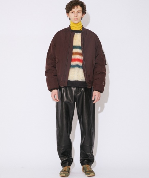 beautiful people(ビューティフルピープル)の「PERTEX twill reversible MA-1 blouson(MA-1・レディース・ブラック/ブラウン・40/36/38)」の18枚目の写真