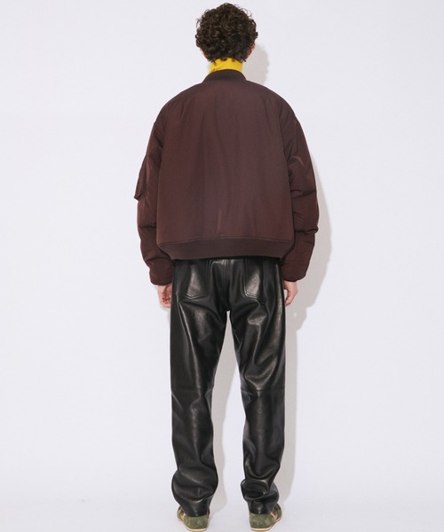 beautiful people(ビューティフルピープル)の「PERTEX twill reversible MA-1 blouson(MA-1・レディース・ブラック/ブラウン・40/36/38)」の20枚目の写真