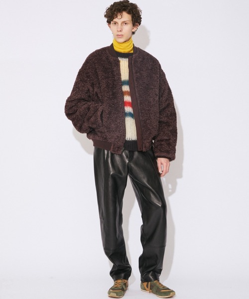 beautiful people(ビューティフルピープル)の「PERTEX twill reversible MA-1 blouson(MA-1・レディース・ブラック/ブラウン・40/36/38)」の21枚目の写真