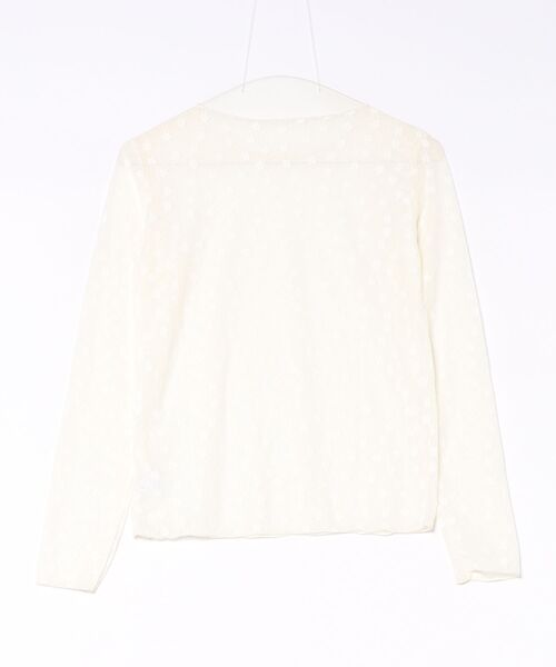 LiLIN（リリン）の「フラワーレースシアートップス / flower lace sheer top（その他トップス・レディース・アイボリー系1/アイボリー系2・FREE）」の21枚目の写真