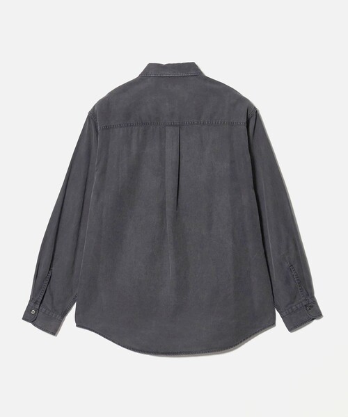 BEAUTY&YOUTH UNITED ARROWS(ビューティーアンドユースユナイテッドアローズ)の「ガーメントダイ コットン レギュラー シャツ FORM型(シャツ/ブラウス・メンズ・ダークグレー/ブラウン系・XL/M/S/L)」の11枚目の写真