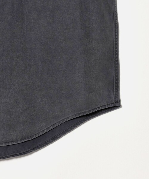 BEAUTY&YOUTH UNITED ARROWS(ビューティーアンドユースユナイテッドアローズ)の「ガーメントダイ コットン レギュラー シャツ FORM型(シャツ/ブラウス・メンズ・ダークグレー/ブラウン系・XL/M/S/L)」の14枚目の写真