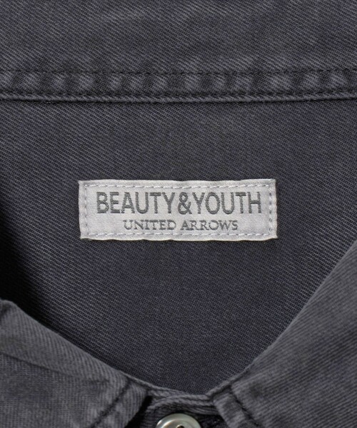 BEAUTY&YOUTH UNITED ARROWS(ビューティーアンドユースユナイテッドアローズ)の「ガーメントダイ コットン レギュラー シャツ FORM型(シャツ/ブラウス・メンズ・ダークグレー/ブラウン系・XL/M/S/L)」の19枚目の写真