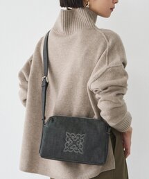 《WEB限定》デニムスクエアショルダーバッグ