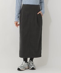 コーデュロイタックIラインスカート