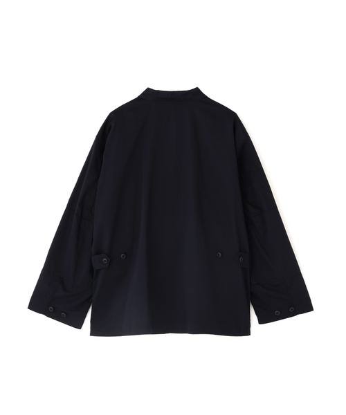 Y(ワイ)の「Y / ORGANIC COTTON HIGH DENSITY SATIN BLOUSON(ブルゾン・メンズ・ネイビー/ホワイト・LARGE/MEDIUM/SMALL)」の16枚目の写真