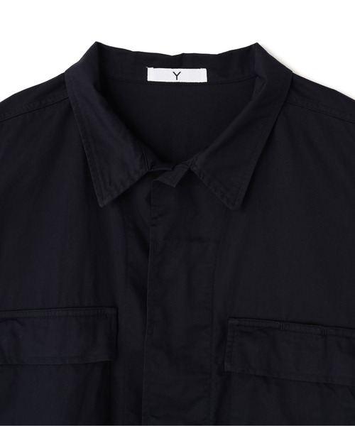 Y(ワイ)の「Y / ORGANIC COTTON HIGH DENSITY SATIN BLOUSON(ブルゾン・メンズ・ネイビー/ホワイト・LARGE/MEDIUM/SMALL)」の17枚目の写真