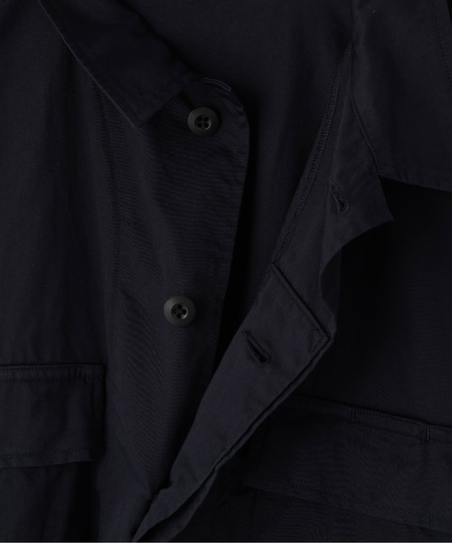 Y(ワイ)の「Y / ORGANIC COTTON HIGH DENSITY SATIN BLOUSON(ブルゾン・メンズ・ネイビー/ホワイト・LARGE/MEDIUM/SMALL)」の18枚目の写真