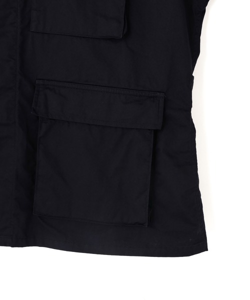 Y(ワイ)の「Y / ORGANIC COTTON HIGH DENSITY SATIN BLOUSON(ブルゾン・メンズ・ネイビー/ホワイト・LARGE/MEDIUM/SMALL)」の21枚目の写真